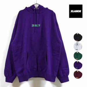 XLARGE エクストララージ STANDARD LOGO PULLOVER HOODED SWEAT パーカー 長袖 メンズ 送料無料 xlarge