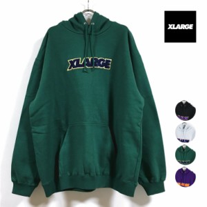 XLARGE エクストララージ TWO TONE STANDARD LOGO PULLOVER HOODED SWEAT パーカー 長袖 メンズ 送料無料 xlarge