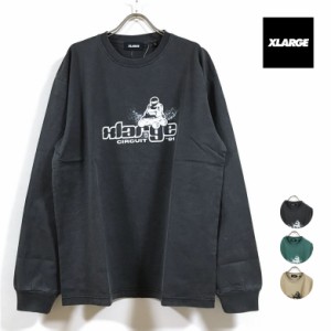 XLARGE エクストララージ CIRCUIT 長袖 Tシャツ メンズ 送料無料 xlarge