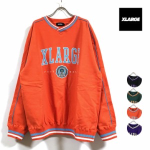 XLARGE エクストララージ PIPING V NECK SWEAT スウェット 長袖 メンズ 送料無料