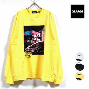 XLARGE エクストララージ FINAL WARNING 長袖 Tシャツ メンズ 送料無料