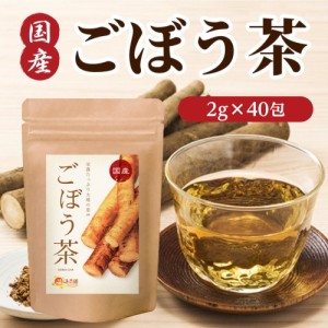 【公式】温活農園 ごぼう茶 国産 2g×40包 ゴボウ 牛蒡 送料無料 ティーバッグ ゴボウ茶 牛蒡茶 健康茶 母乳 ノンカフェイン 水溶性食物