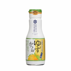 柴沼醤油 ポン酢ゆずかつお 200ml×8本 鮮度保持ボトル