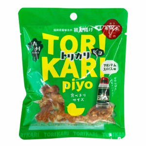 [10袋セット]博多華味鳥監修 銘柄鶏華味鳥の鶏皮揚げ TORIKARI piyo（トリカリピヨ）32g 送料無料（沖縄・離島を除く）トリゼンフーズ