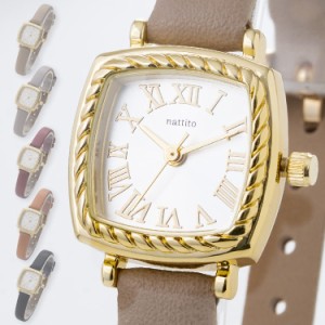 腕時計 レディース スクエア ロープ レトロ ウォッチ ブランド 20代 30代 40代 見やすい 日本製ムーブメント プレゼント ギフト 1年間の