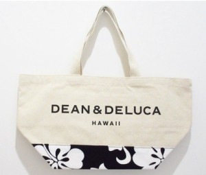 dean＆deluca ディーン＆デルーカ トートバッグ キャンバスバッグ レディースバッグ HAWAII限定 ハワイSサイズ エコバッグ プレゼント ギ