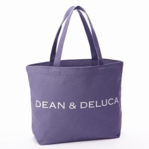 DEAN＆DELUCA　ディーンアンドデルーカ レディース トートバッグ Sサイズ 大容量 限定品 帆布 大人気 プレゼント　紫　ディーン＆デル