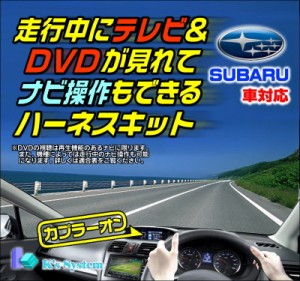 [TN-017] エクシーガ YA4・YA5・YA9 H22.8〜H25.7 工場装着HDDナビ対応 走行中テレビ視聴+ナビ操作できるテレビキット