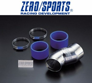 ZERO/SPORTS / ゼロスポーツ フォレスター SG9 エアインテークパイプ Φ76エアフロ専用 品番：0413001