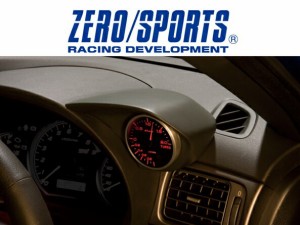 ZERO/SPORTS / ゼロスポーツ　シングルメーターフード マットグレー塗装モデル インプレッサ / WRX 