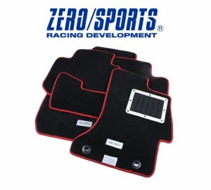 ZERO/SPORTS / ゼロスポーツ ハイクオリティ フロアマット カラー：レッド インプレッサ G4 GK系 