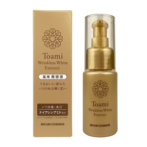 【医薬部外品】Toami(トアミ) リンクレスホワイトエッセンス 30ml (定形外郵便送料無料) 薬用 スキンケア 美白 シワ しみ そばかす メラ