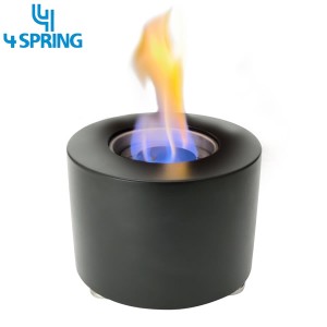 フォースプリング 4 SPRING テーブルファイヤーピット (送料無料) 卓上暖炉 焚き火 インテリア 軽量 手のひらサイズ バイオエタノール燃
