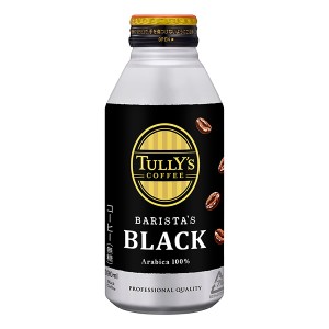 伊藤園 タリーズコーヒー バリスタズブラック 390ml缶×24本 (送料無料) TULLY’S COFFEE BARISTA’S BLACK 缶コーヒー ブラックコーヒー