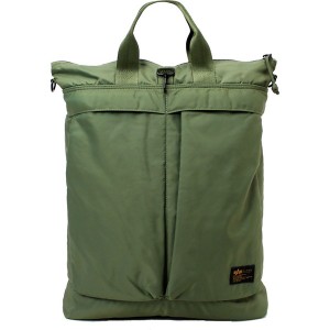 アルファインダストリーズ TZ1053 FLYERS HELMET RUCK グリーン 6600350 ALPHA INDUSTRIES