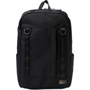 アルファインダストリーズ TZ1077 2ROOM DAY PACK ブラック 6620410 ALPHA INDUSTRIES