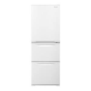 冷蔵庫 3ドア 右開き 335L スリム 冷凍冷蔵庫 PANASONIC パナソニック NR-C344C-W グレイスホワイト