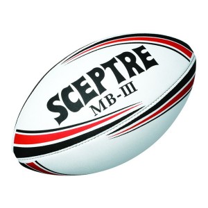 セプター ラグビー ボール MB-3 ジュニアレースレス SP913 SCEPTRE ブラック×レッド [3号球 (低学年用)]