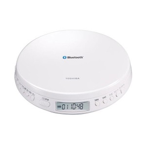 東芝 TY-P30 ホワイト [Bluetooth対応ポータブルCDプレーヤー]【あす着】