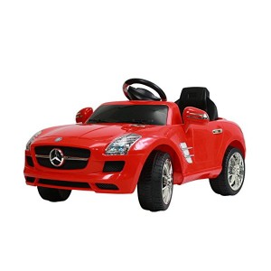 SIS QX7997A-RD レッド [電動乗用ラジコンカー メルセデス ベンツ SLS AMG 公式ライセンス]