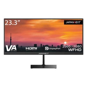 JN-V233WFHD JAPANNEXT [23.3型ワイドFHD(2560x1080)液晶モニター/HDMI/DP/ウルトラワイド]