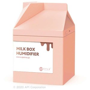 MILKBOX HUMIDIFIER PINK ME01-MB-PK ピンク [超音波式卓上加湿器]