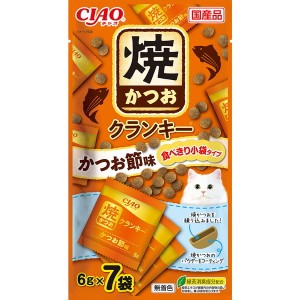 いなばペットフード CIAO 焼かつおクランキー かつお節味【あす着】