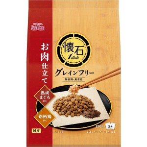 懐石1dish グレインフリー お肉仕立て 熟成まぐろと銘柄鶏添え 650g ペットライン【あす着】