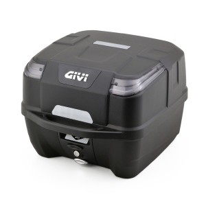 D31432 GIVI リアボックス 33L 未塗装ブラック モノロックケース ATLASシリーズ B33N2MD スモークリフレクター デイトナ