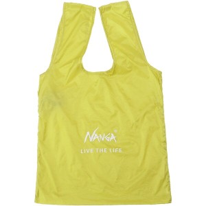 ナンガ ポケッタブルエコバッグ マスタード NANGA POCKETABLE ECO BAG(LIVE THE LIFE) - MUSTARD NA2253-3A205 N0000746 NANGA【あす着】