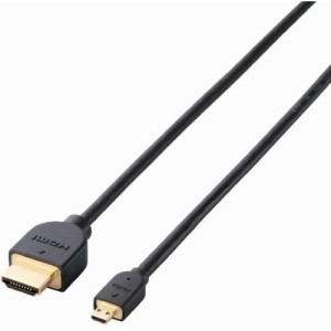 ELECOM DH-HD14EU30BK [HDMI-HDMI-Microケーブル(3m)]