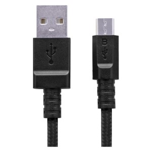 ELECOM MPA-AMBS2U20BK microUSBケーブル 2A出力 高耐久 2m ブラック