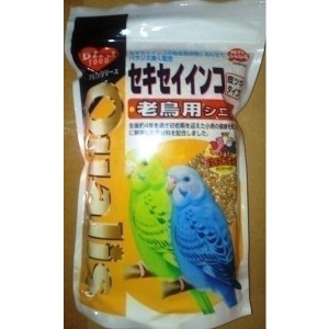 ペッズイシバシ クオリスセキセイインコ老鳥用シニア400g