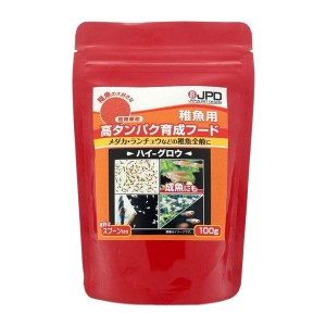 高タンパク育成フード ハイグロウ 100g ニチドウ