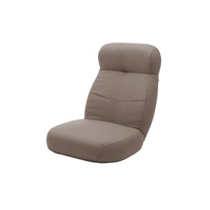 贅沢ワイド座椅子 ダリアンブラウン 日本製 リクライニング 座面ポケットコイル 一人掛け A974p-640BR CELLUTANE メーカー直送