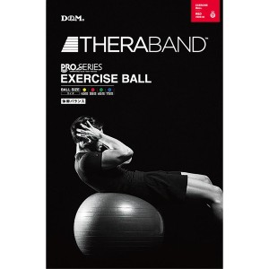 セラバンド THERABAND エクササイズボール 直径55cm レッド SDS55 D&M