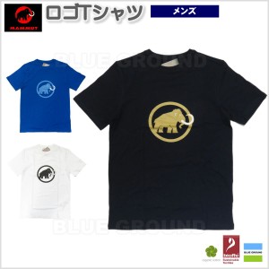 お得ポスト配送 マムート / マムート ロゴ Tシャツ メンズ ストレッチ 半袖 アウトドア トレッキング