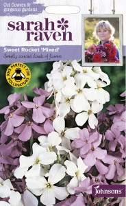 【種子】Johnsons Seeds Sarah Raven Cut flowers & gorgeous gardens Sweet Rocket Mixed サラ・レイブン カットフラワーズ スイート・