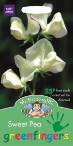 【種子】Mr.Fothergills Seeds Sweet Pea Greenfingers スイートピー グリーンフィンガーズ ミスター・フォザーギルズシード