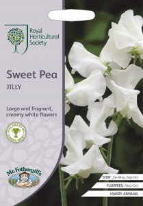 【種子】Mr.Fothergills Seeds Royal Horticultural Society Sweet pea JILLY RHS スイートピー ジリー ミスター・フォザーギルズシード