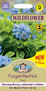 【種子】Mr.Fothergills Seeds WILDFLOWER Forget-Me-Not Field ワイルドフラワー フォーゲット・ミー・ノット（わすれな草）・フィール