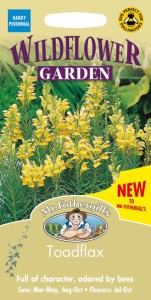 【種子】Mr.Fothergills Seeds WILDFLOWER Toadflax ワイルドフラワー トードフラックス ミスター・フォザーギルズシード