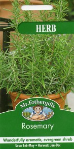 【輸入種子】Mr.Fothergills Seeds HERB Rosemary ハーブ ローズマリー ミスター・フォザーギルズシード
