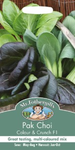 【種子】Mr.Fothergills Seeds Pak Choi Colour ＆ Crunch F1 パクチョイ カラー＆クランチ・F1 ミスター・フォザーギルズシード