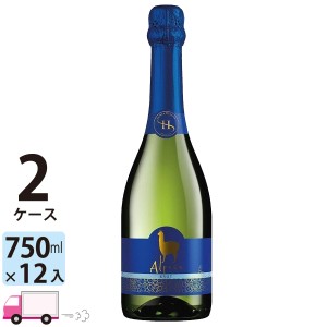 サンタ ヘレナ アルパカ スパークリングワイン ブリュット 750ml 2ケース(12本) 白 辛口 【送料無料 (一部地域除く)】