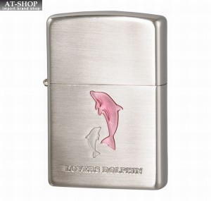 ジッポー ZIPPO ライター ラバーズ・ドルフィン ピンク アドミラル産業 ad-63400198