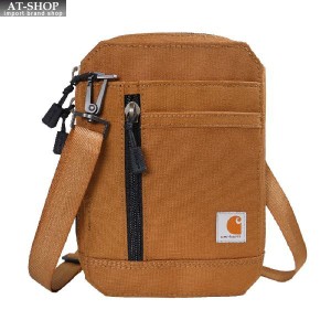 カーハート バッグ Carhartt ウォレットショルダー メンズ レディース 財布 ショルダーバッグ Nylon Duck Crossbody Wallet  ブラウン