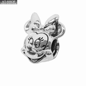 パンドラ チャーム PANDORA Disney, Minnie Mouse Charm スターリングシルバー925 ディズニー ミニーマウス ブレスレットチャーム レディ