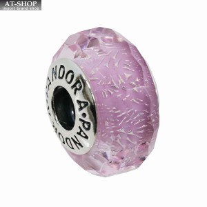 パンドラ チャーム PANDORA Faceted Pink Murano Glass スターリングシルバー925 ブレスレットチャーム レディースアクセサリー