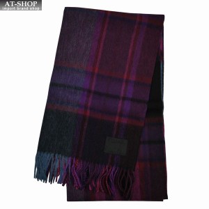 ポールスミス マフラー Paul Smith ポール・スミス MEN SCARF SPECTRAL CHECK 2022FW PINK